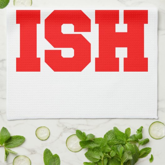 Ich spreche nicht über ISH Handtuch (Gefaltet)