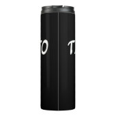 Ich spreche nur mit Jesus heute lustige Christlich Thermosbecher (Rückseite)