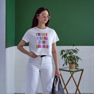 Ich spreche nur mit meinem Hund heute tierischer W Sweatshirt