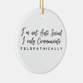 Ich spreche nur telepathisch Ornament (Rechts)