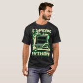 Ich spreche Python-Software T-Shirt (Vorne ganz)