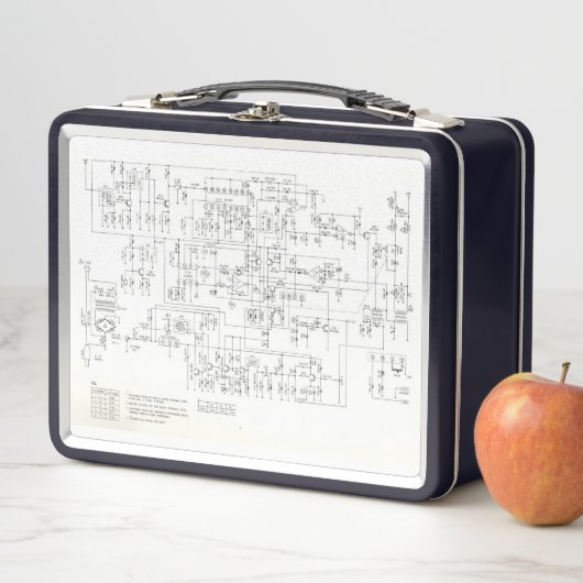 Ich spreche schematisch Metal Lunch Box (Beispiel)