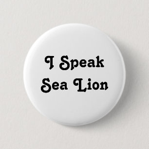 Ich spreche Seelöwe Button