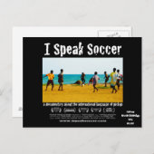 Ich spreche Soccer DVD Release Postkarte (Vorne/Hinten)