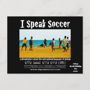 Ich spreche Soccer DVD Release Postkarte