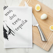 Ich spreche Spanisch Geschirrtuch (Viertel Falte)