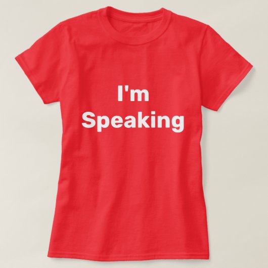 Ich spreche T - Shirt (Design vorne)