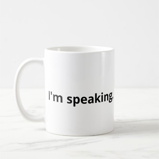 Ich spreche Tasse (Links)