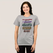 Ich spreche und mehr Tri-Blend shirt (Vorderseite voll)