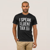 Ich spreche von fließender Steuer - Geschenk für S T-Shirt (Vorne ganz)