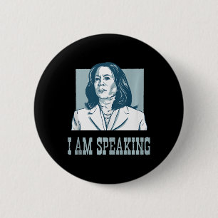 Ich spreche von Harris Wheimer als Präsident Button
