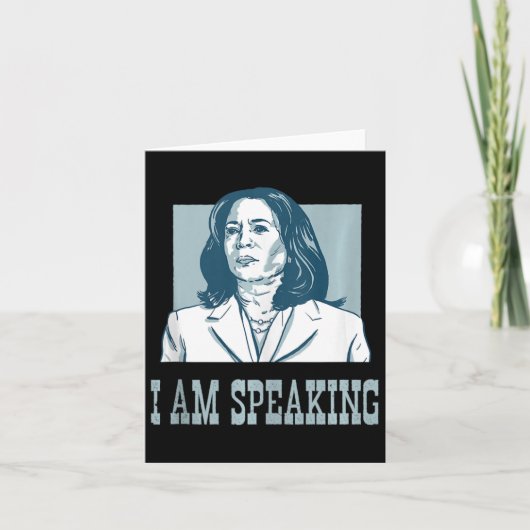 Ich spreche von Harris Wheimer als Präsident Karte (Vorderseite)