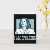 Ich spreche von Harris Wheimer als Präsident Karte (Gelbe Blume)