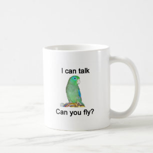 Ich sprechen, können können Sie fliegen? Kaffeetasse