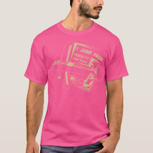Ich springe aus Flugzeugen für Skydiving Men Wo T-Shirt