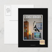 Ich spüre Gefahr Postkarte (Vorne/Hinten)