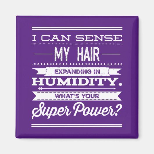 Ich spüre, wie sich meine Haare in Feuchtigkeit au Magnet (Vorne)