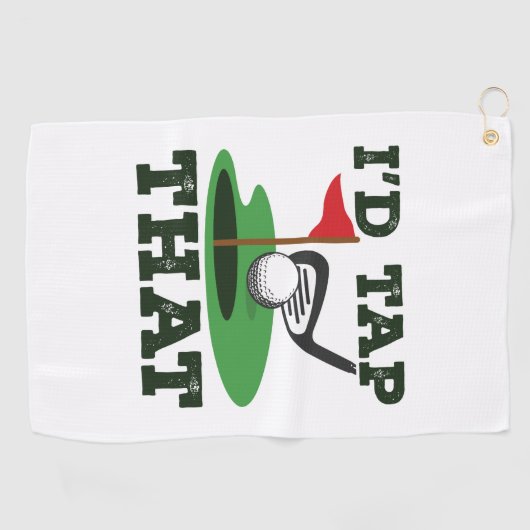 Ich Stach den Golf Putting Golfhandtuch (Horizontal)