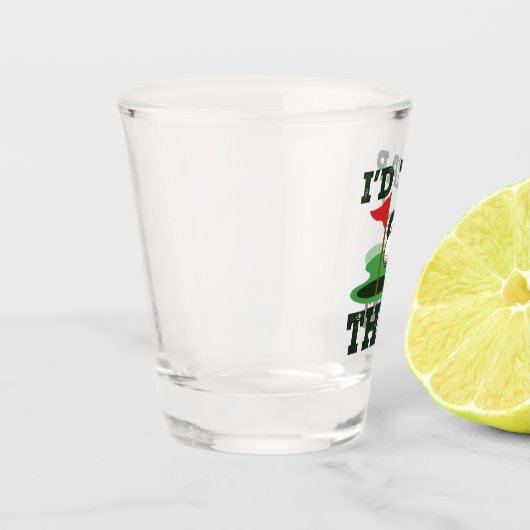 Ich Stach den Golf Putting Schnapsglas (Links)