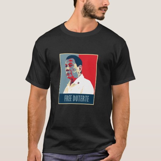 Ich Stand mit Digong Duterte PRRD DU30 Philippine T-Shirt (Vorderseite)