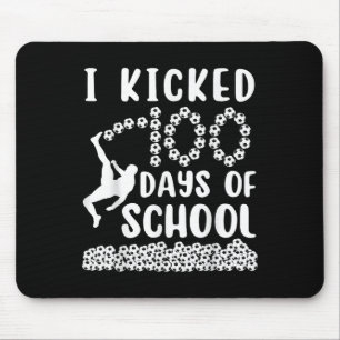 Ich startete 100 Tage Schulsoccer 100 Tage lang fü Mousepad
