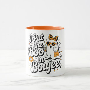 Ich stecke das Boo in Boujee Halloween Tasse