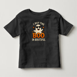 Ich stecke das Boo in das Bootiful T-Shirt