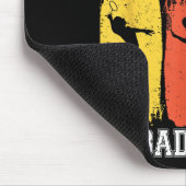 Ich stecke das Schlechte in Badminton, ich shuttle Mousepad (Ecke)