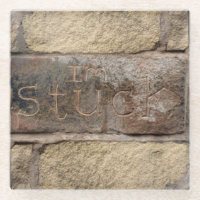 "Ich stecke fest" ein anderer Stein in der Wand