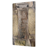 "Ich stecke fest" ein anderer Stein in der Wand Klemmbrett (Links)