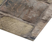 "Ich stecke fest" ein anderer Stein in der Wand Schneidebrett (Ecke)