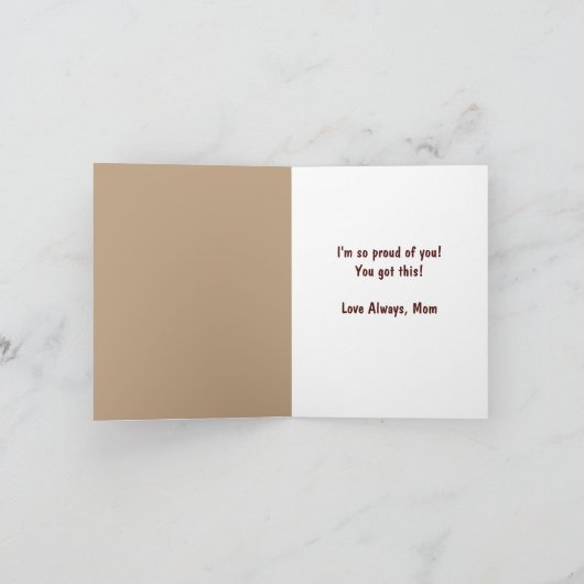 Ich stecke für deine Grußkarte Dankeskarte (Innenseite)