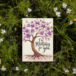 Ich stecke für deine Grußkarte Dankeskarte