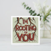 Ich stecke für deine Karte (Stehend Vorderseite)