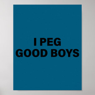 Ich stecke gute Jungs lustig y2k 2000er 90er inspi Poster