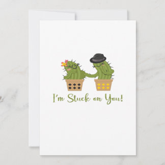 Ich stecke in deinem lustigen Valentine-Design fes Feiertagskarte