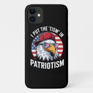 Ich steckte den Tismus in Patriotismus Case-Mate iPhone Hülle