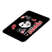 Ich stehe auf Justin -.png Magnet (Linke Seite)