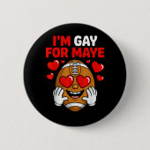 Ich stehe auf Maye Button (Vorderseite)