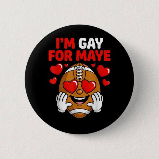 Ich stehe auf Maye Button (Vorderseite)