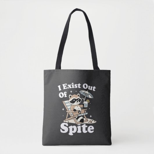 Ich stehe aus Unmut da Tasche (Vorderseite)