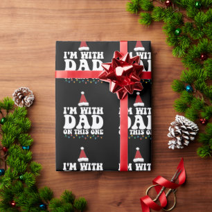 Ich stehe bei diesem einen Weihnachten auf Papas S Geschenkpapier