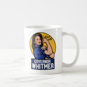 Ich stehe bei Gouverneur Whitmer Kaffeetasse