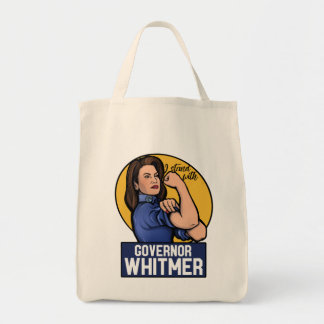 Ich stehe bei Gouverneur Whitmer Tragetasche