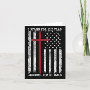 Ich stehe für den Flaggenknoten der US-amerikanisc Karte