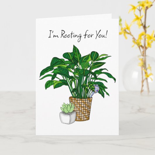 Ich stehe für dich | Förderung Karte (Gelbe Blume)