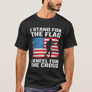 Ich stehe für die Fahne, die ich für die Cross-USA T-Shirt