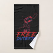 Ich stehe für Duterte Free DU30 Free Duterte Badhandtuch Set (Handtuch)
