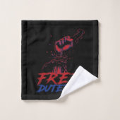 Ich stehe für Duterte Free DU30 Free Duterte Badhandtuch Set (Waschlappen)