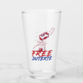 Ich stehe für Duterte Free DU30 Free Duterte Glas (Vorderseite)